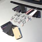 iPhone 5/5s用BMWスマホケース+キーホルダーセット