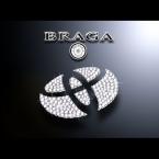 BRAGA スワロフスキー ステアリングシートシリーズ